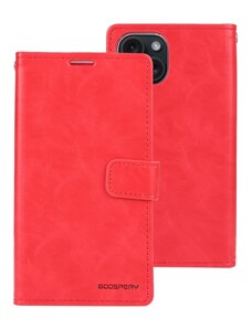 Ochranné pouzdro na iPhone 15 PLUS - Mercury, Bluemoon Diary Red
