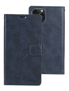 Ochranné pouzdro na iPhone 15 Pro MAX - Mercury, Bluemoon Diary Navy