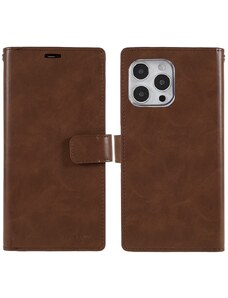 Ochranné pouzdro na iPhone 15 Pro MAX - Mercury, Mansoor Diary Brown