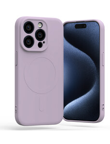 Ochranný kryt na iPhone 14 Pro MAX - Mercury, SemiSilicon MagSafe Purple