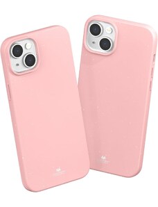 Ochranný kryt na iPhone 15 PLUS - Mercury, Jelly Pink