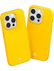 Ochranný kryt na iPhone 15 Pro - Mercury, Jelly Yellow