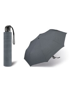 happy rain Pánský plně automatický odlehčený deštník pepita POŠTOVNÉ ZDARMA