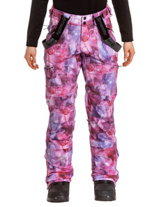 Meatfly dámské SNB & SKI kalhoty Foxy Premium Universe Pink | Růžová