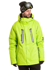 Meatfly pánská SNB & SKI bunda Dodge Premium Lime | Zelená