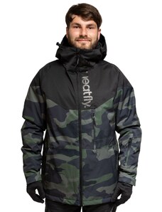 Meatfly pánská SNB & SKI bunda Hoax Premium Rampage Camo | Maskáč