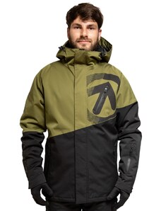 Meatfly pánská SNB & SKI bunda Bang Premium Green/Black | Zelená