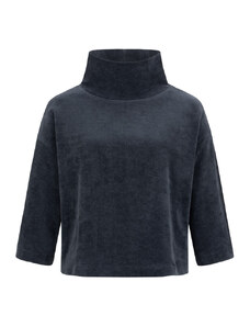 LANIUS Sweatshirt with stand-up collar