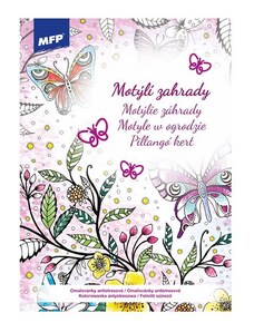 MFP Paper s.r.o. omalovánky antistresové Motýlí zahrady 210x290mm/32s 5301079