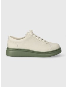 Kožené sneakers boty Camper Runner Up bílá barva, K200645.081