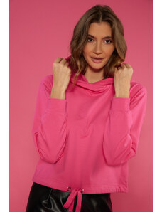 Monnari Mikiny s kapucí Short Hoodie Pink