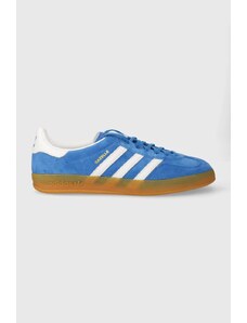 Sneakers boty adidas Originals Gazelle Indoor modrá barva, H06260