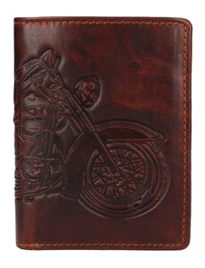 Lagen Pánská kožená peněženka 66-6401/M hnědá