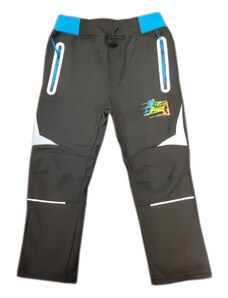 Chlapecké zateplené softshellové kalhoty Kugo HK5619 - černá