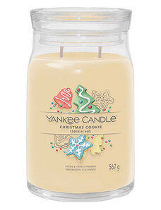 Yankee Candle Signature svíčka velká Christmas Cookie, 567g SLEVA