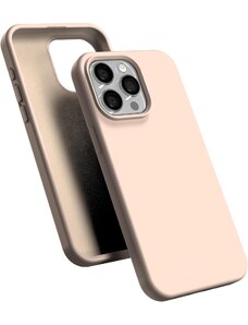 Ochranný kryt na iPhone 15 Pro MAX - Mercury, Silicone Pink Sand