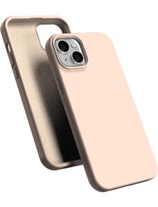 Ochranný kryt na iPhone 15 PLUS - Mercury, Silicone Pink Sand