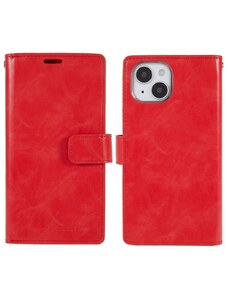 Ochranné pouzdro na iPhone 15 PLUS - Mercury, Mansoor Diary Red