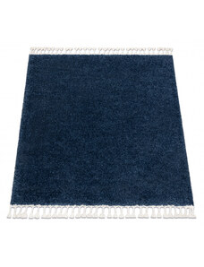 Dywany Luszczow Kusový koberec BERBER čtvercový 9000, tmavá modrá