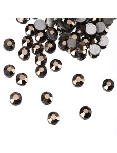Kamínky Silver Black Diamond- SS10, 50 ks