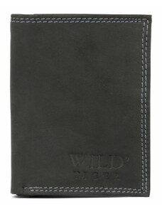 Pánská kožená peněženka Wild Tiger ZM-128R-034 černá RFID ochrana
