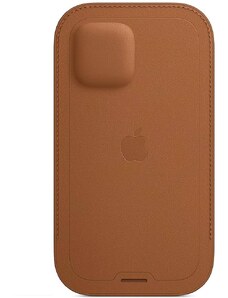 Apple Originální Apple kožené pouzdro MagSafe pro Apple iPhone 12 Mini hnědá