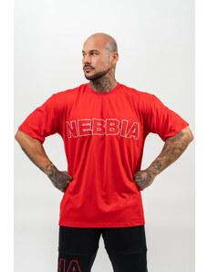 NEBBIA Olympia Tričko s krátkým rukávem LEGACY 711 Red