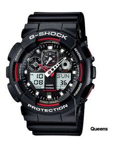 Hodinky Casio G-Shock GA 100-1A4ER Black/ Red