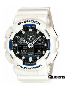 Pánské hodinky Casio G-Shock GA 100B-7AER bílé