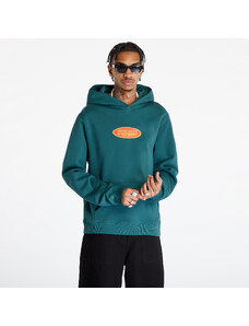 Pánská mikina PREACH Relaxed Oval Logo Hoody University Green