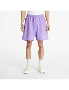 Pánské kraťasy Nike Solo Swoosh Men's French Terry Shorts Space Purple/ White