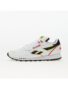 Pánské nízké tenisky Reebok Classic Leather Pump Ftw White/ Core Black/ Acid Yellow