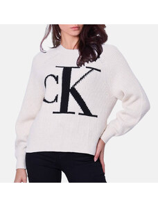 Dámský krémově bílý svetr Calvin Klein 55557