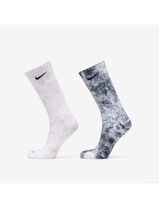 Pánské ponožky Nike Everyday Plus Cushioned Tie-Dye Crew Socks 2-Pack Multicolor