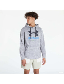 Pánská mikina Under Armour Rival Terry Logo Hoodie Onyx White/ Black