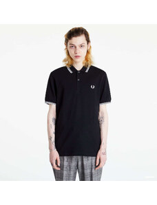 Pánské tričko FRED PERRY Twin Tipped Shirt Black