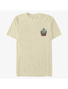 Pánské tričko Merch Star Wars: The Mandalorian - Planchette Child Unisex T-Shirt Natural