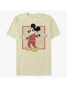 Pánské tričko Merch Disney Classic Mickey - Chinese Mickey Unisex T-Shirt Natural