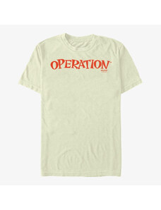 Pánské tričko Merch Hasbro Operation - Operate Logo Unisex T-Shirt Natural