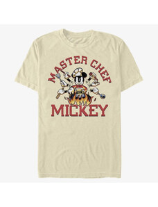 Pánské tričko Merch Disney Classics Mickey Classic - Master Chef Unisex T-Shirt Natural