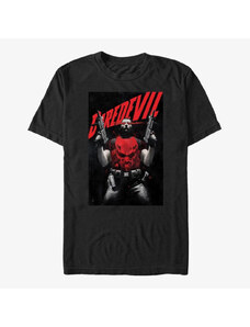 Pánské tričko Merch Marvel Defenders - Daredevil Unisex T-Shirt Black