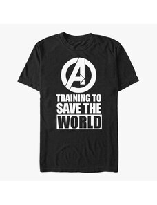 Pánské tričko Merch Marvel Avengers Classic - Training To Unisex T-Shirt Black