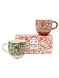Heathcote & Ivory Ltd. Porcelánové šálky - William Morris, 2ks
