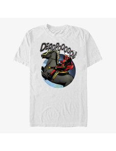 Pánské tričko Merch Marvel Deadpool - Robin Deadpool Unisex T-Shirt White