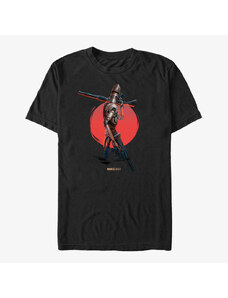 Pánské tričko Merch Star Wars: The Mandalorian - IG Eleven Unisex T-Shirt Black