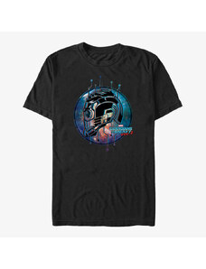 Pánské tričko Merch Marvel GOTG 2 - Street Lord Unisex T-Shirt Black