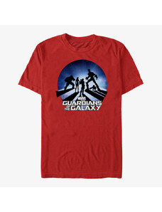 Pánské tričko Merch Marvel GOTG Classic - Furry Bite Unisex T-Shirt Red