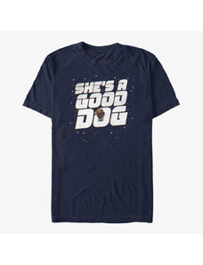 Pánské tričko Merch Marvel Guardians of the Galaxy Vol. 3 - She's a Good Dog Unisex T-Shirt Navy Blue