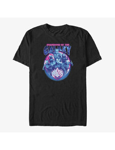 Pánské tričko Merch Marvel Guardians of the Galaxy Vol. 3 - Guardians Hologram Unisex T-Shirt Black