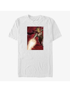 Pánské tričko Merch Marvel Guardians of the Galaxy Vol. 3 - Adam Warlock Poster Unisex T-Shirt White